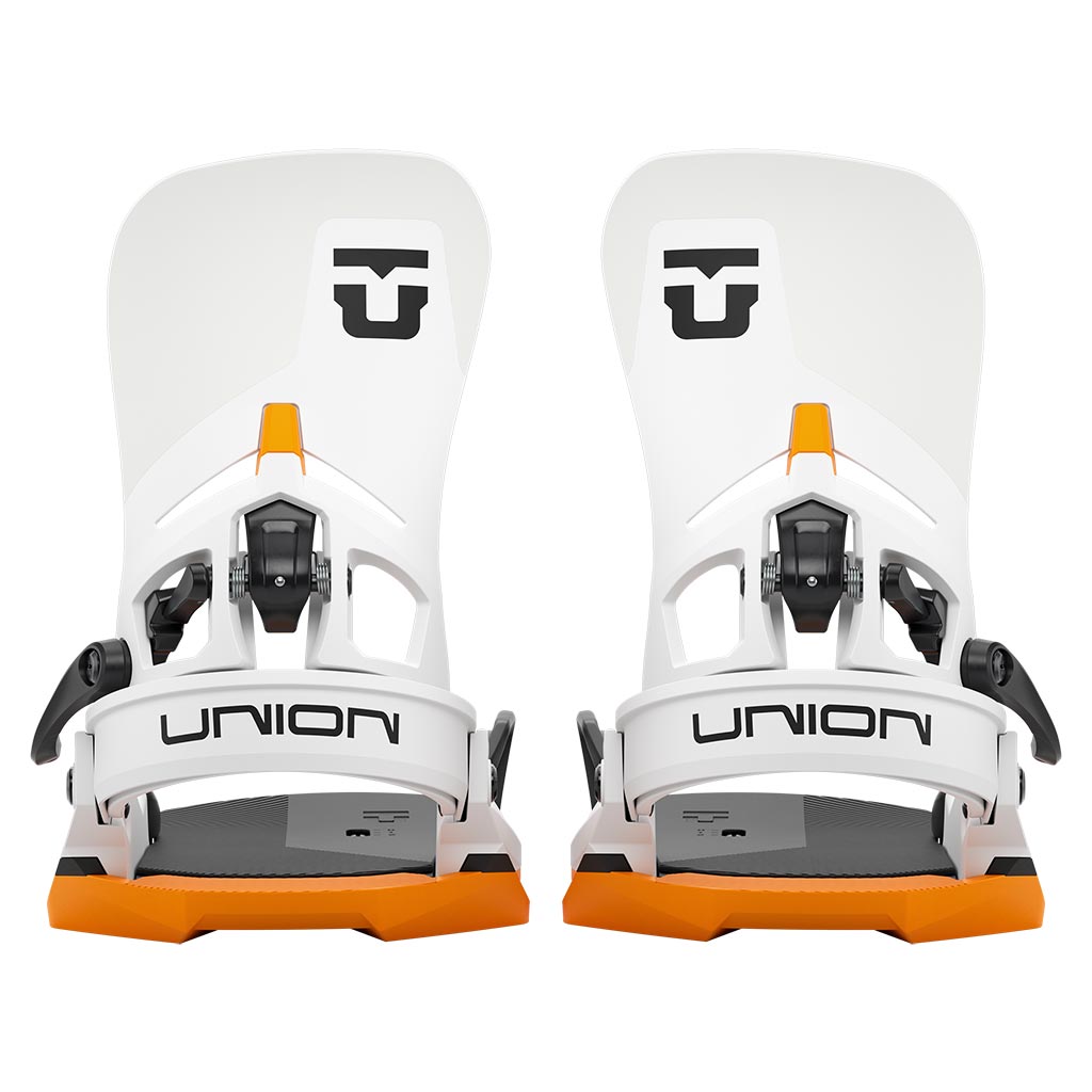 Union 2026 Atlas Step On Binding - White/Orange