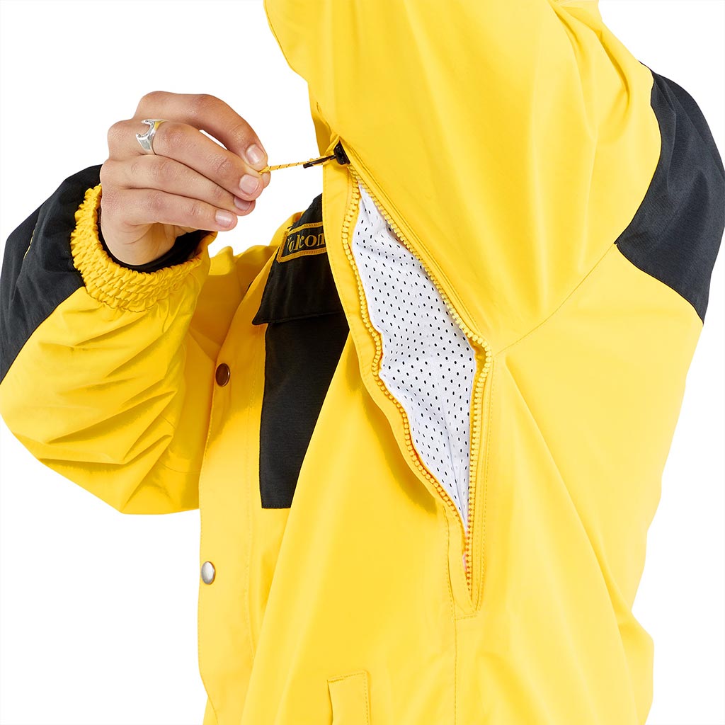 Volcom 2024 Longo Gore-Tex Jacket - Bright Yellow