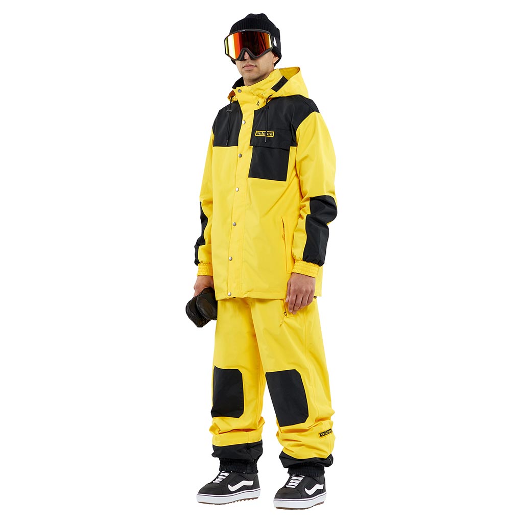 Volcom 2024 Longo Gore-Tex Jacket - Bright Yellow