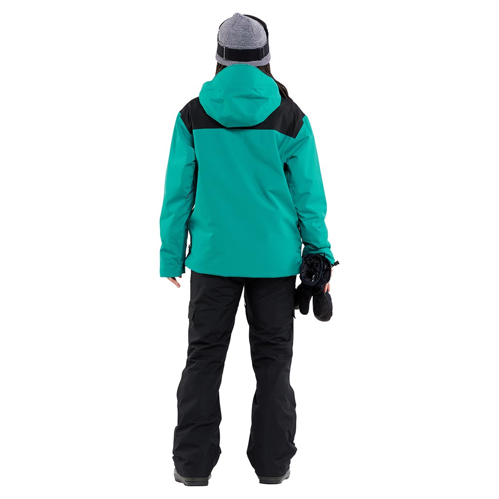 Volcom 2024 Womens Fern Insulated Gore-Tex Pullover - Vibrant Green - Medium