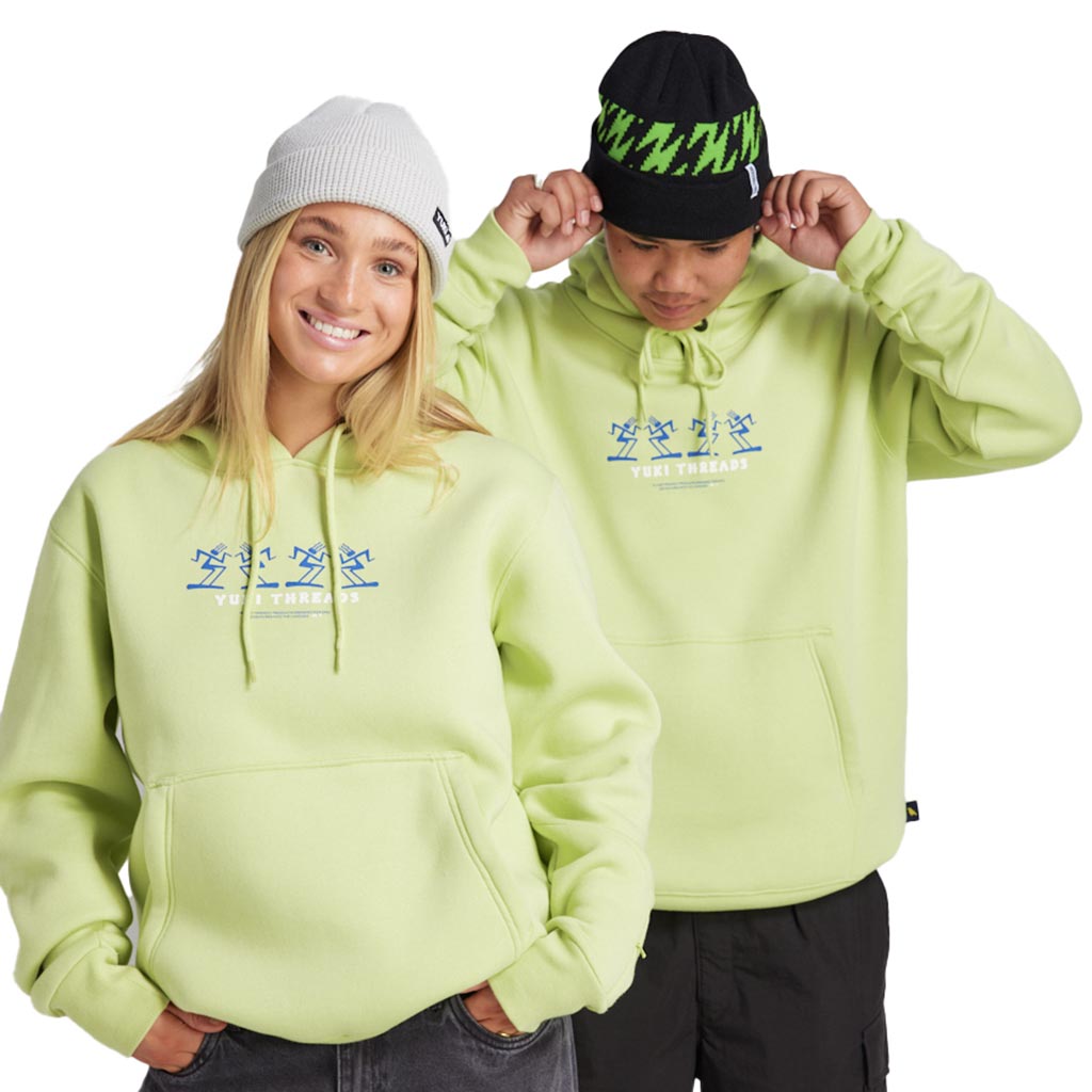 Yuki Threads Boogie Hoodie - Lime Zest