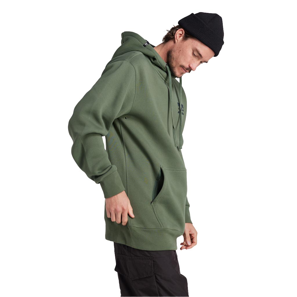 Yuki Threads Loop Shred Hoodie - Thyme