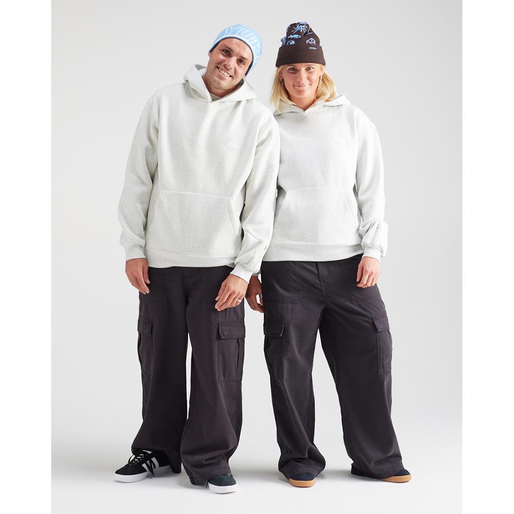 Yuki Threads Essential Hoodie - Snow Marle