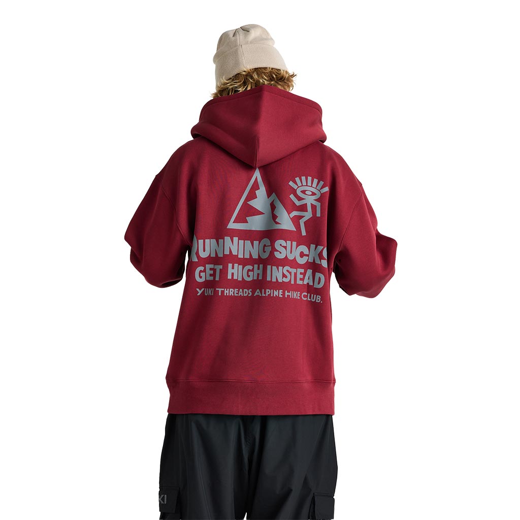 Yuki Threads 2026 Alpine Hike Club Hoodie - Cabernet