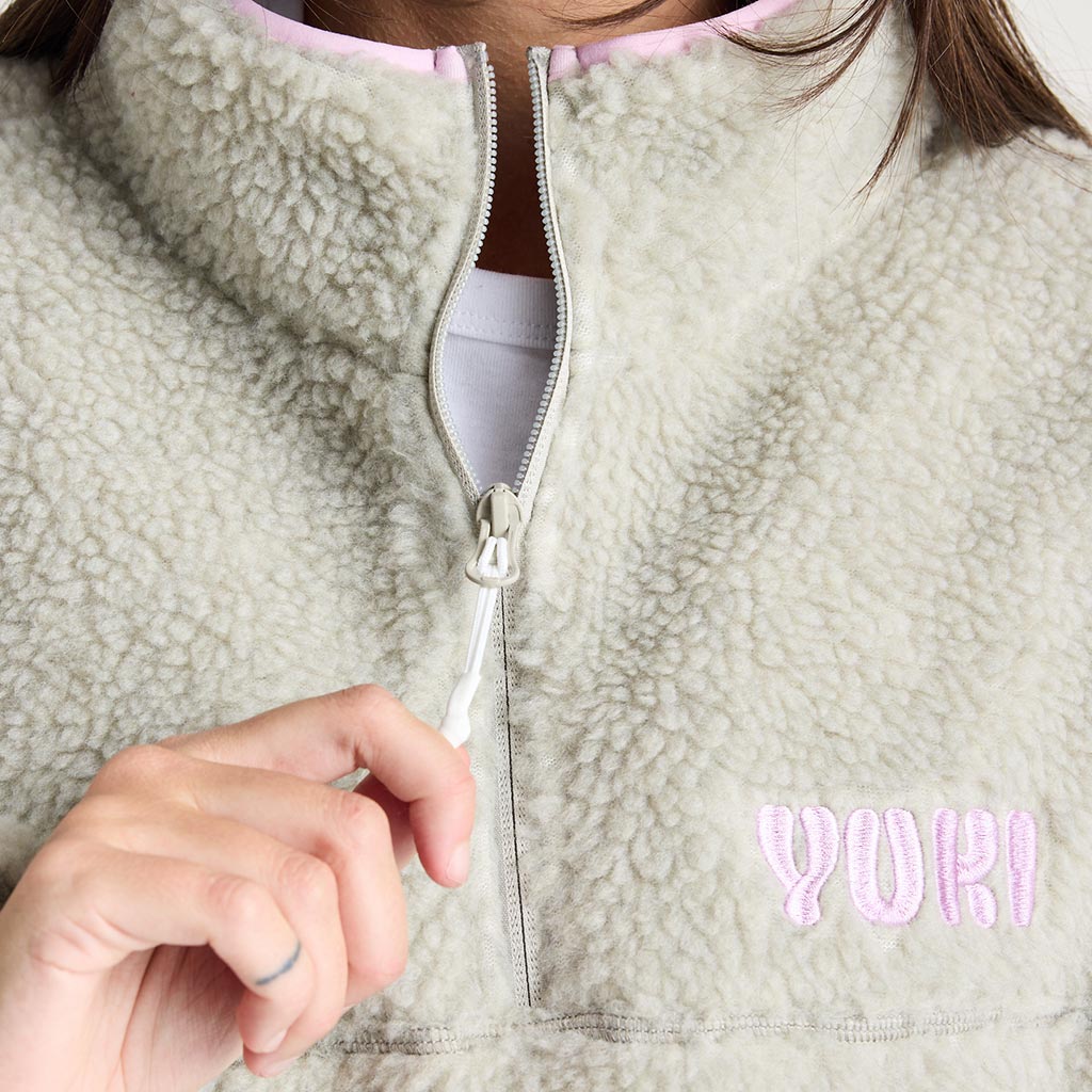 Yuki Threads 2026 Womens Kirli Fleece - Pussywillow Grey