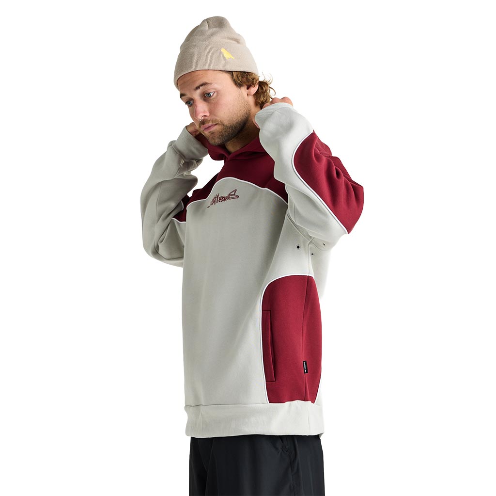 Yuki Threads 2026 Mobbin Hoodie - Cabernet Storm