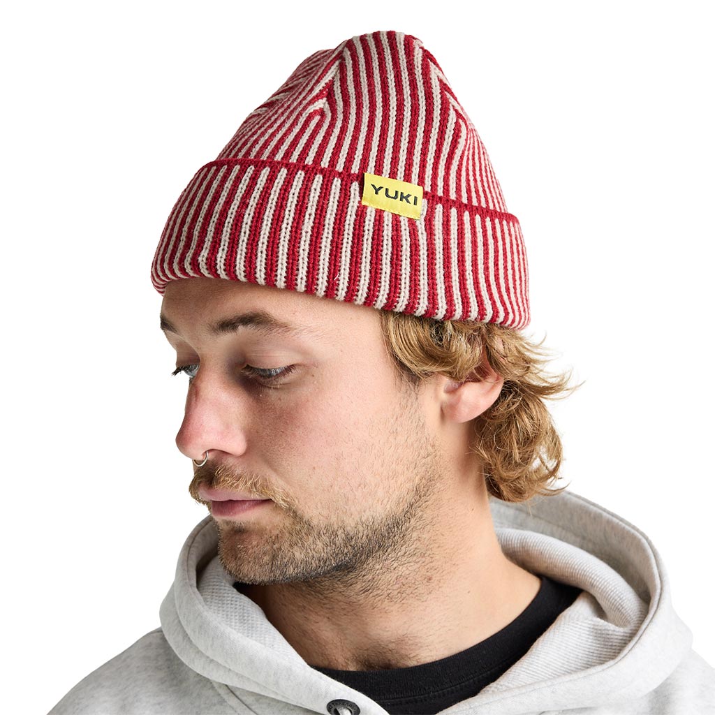 Yuki Threads Pleasures Beanie - Rhythmin Red