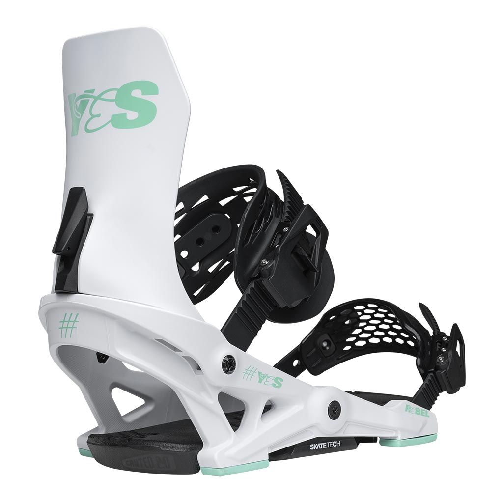 Yes 2026 Womens Rebel Bindings - White - Small