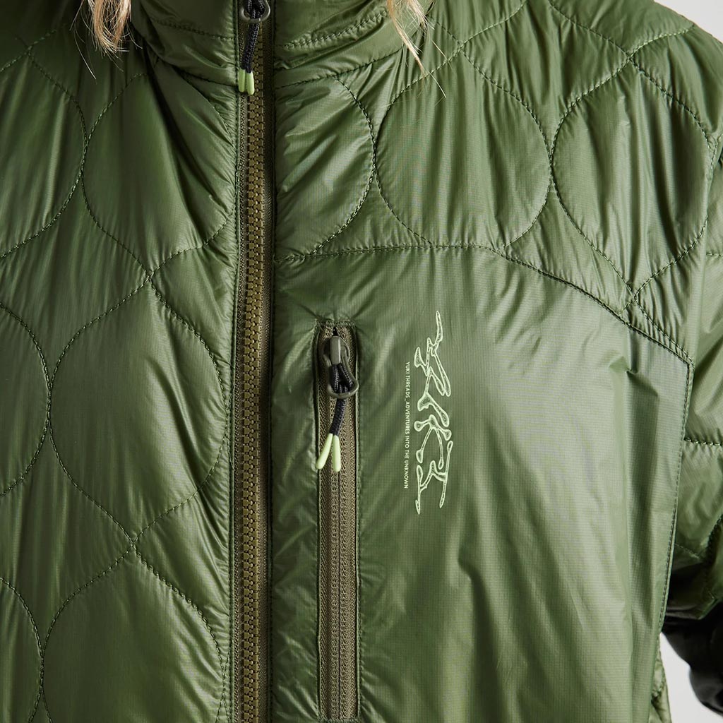 Yuki Threads 2026 Slack Country Puffer - Rifle Green
