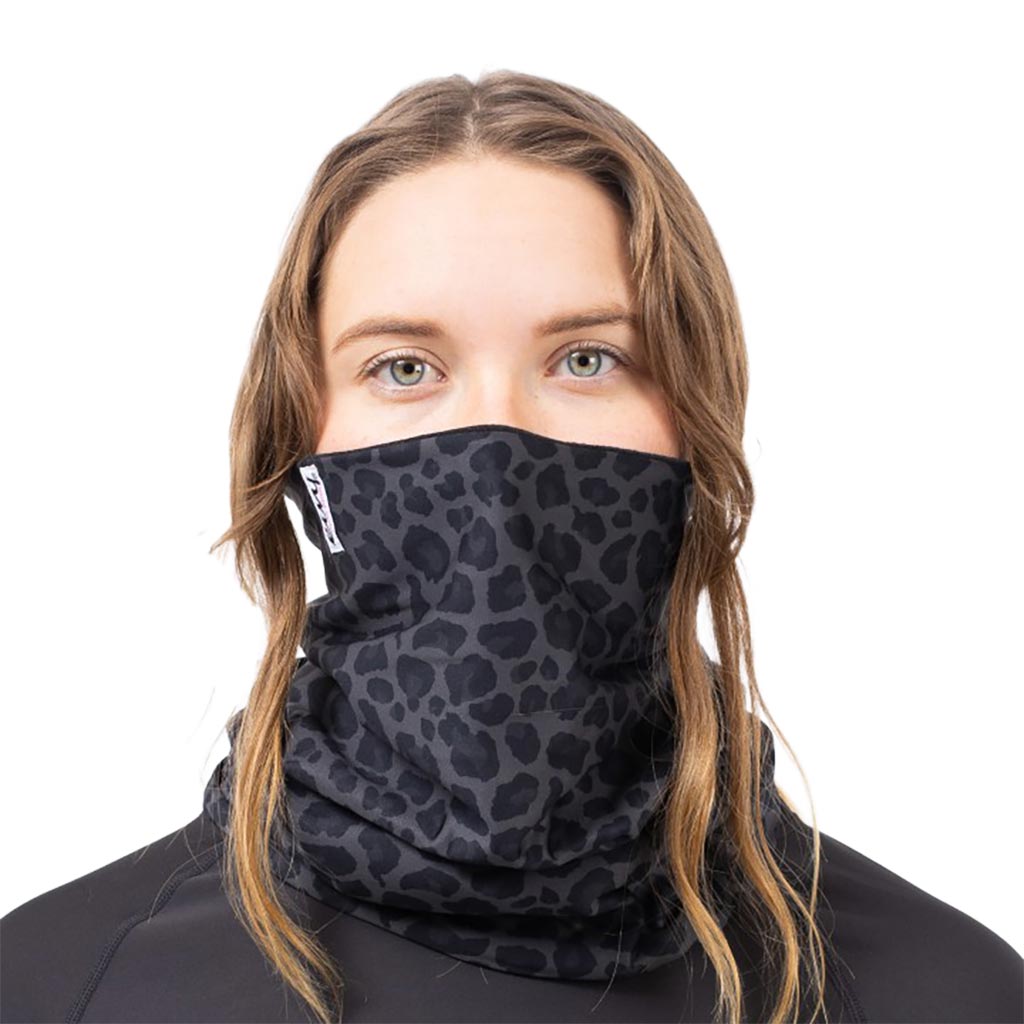 Eivy Colder Neckwarmer - Black Leopard