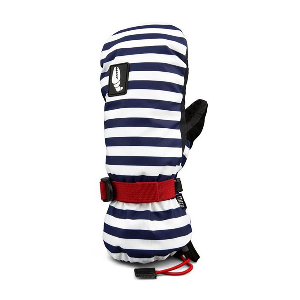 Crab Grab 2020 Womens Cinch Mitt - Navy Stripe - Medium