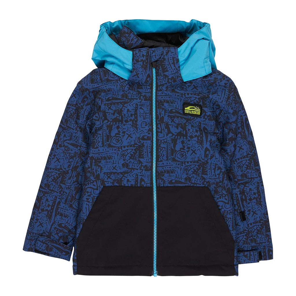 Quiksilver 2026 Kids Little Mission Jacket - Rock and Roll True Black