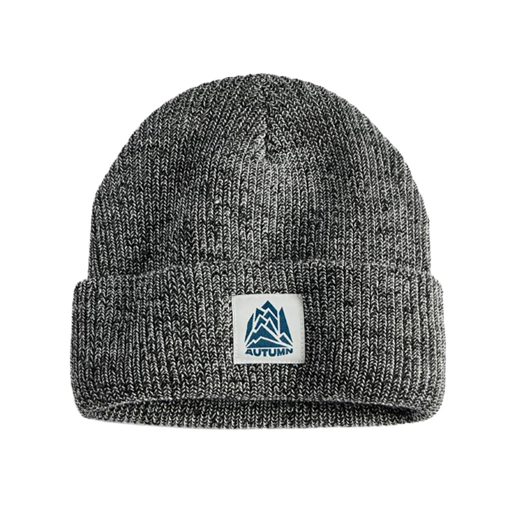 Autumn Marl Beanie - Black