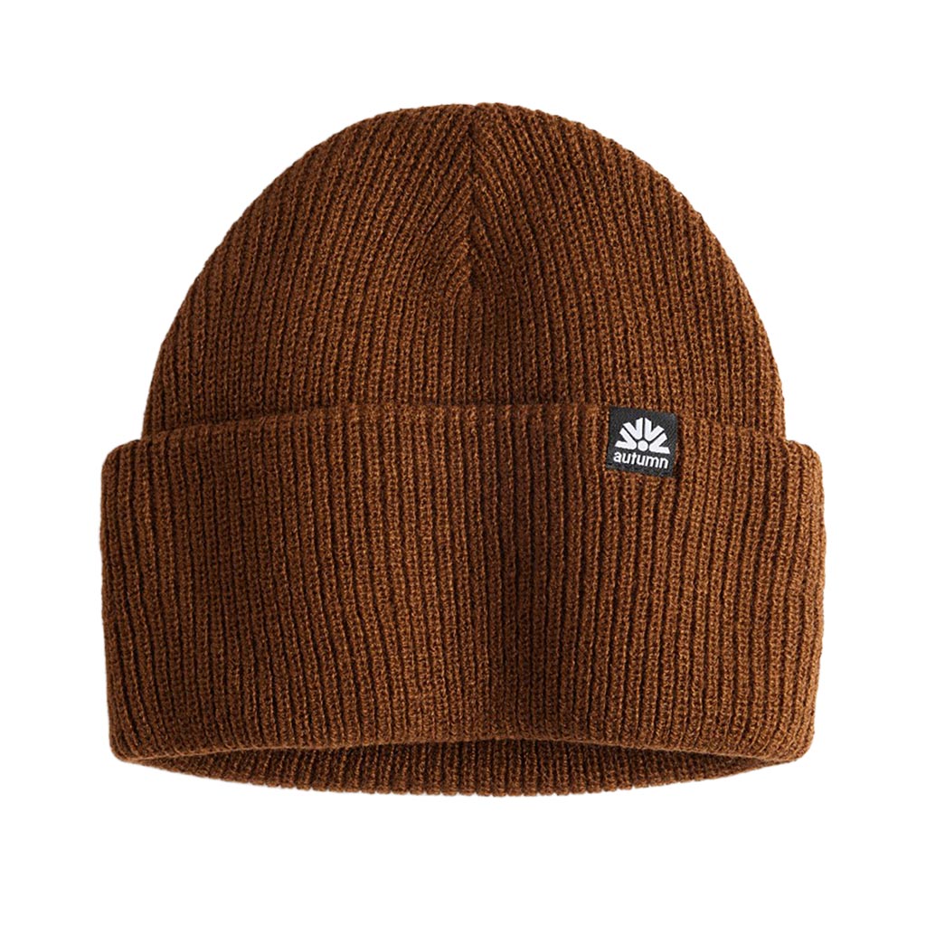 Autumn Simple Beanie - Brown