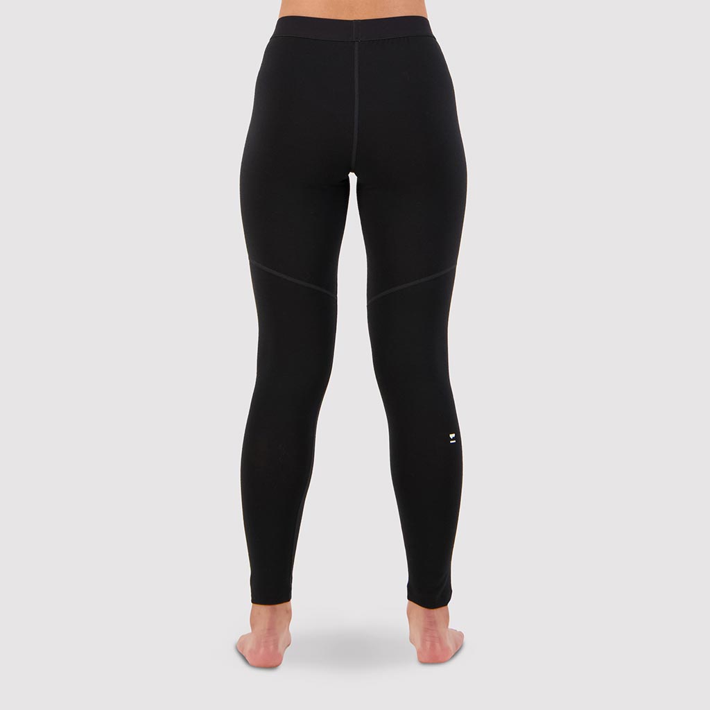 Mons Royale Womens Cascade Merino Flex Thermal Legging - Black