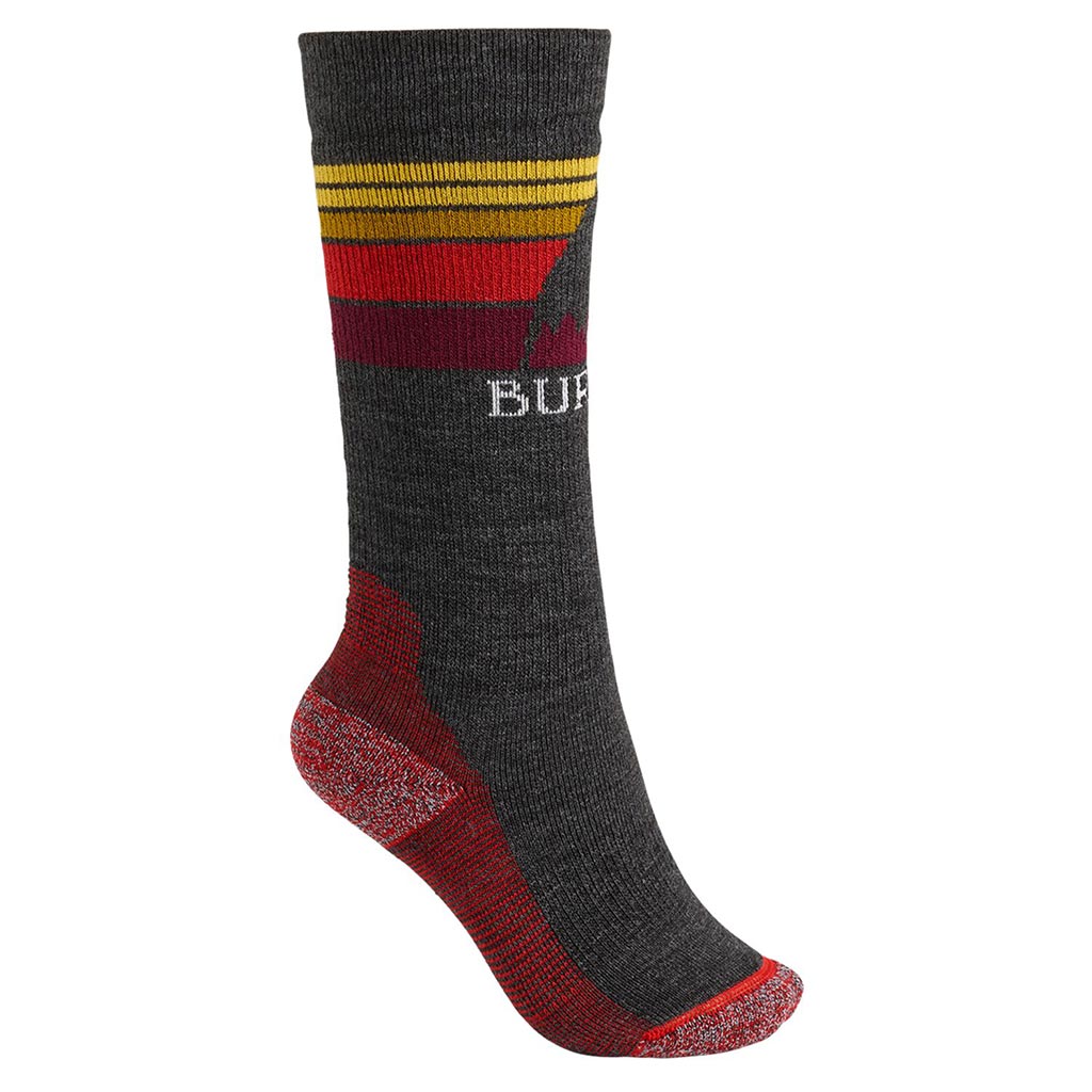 Burton 2023 Kids Emblem Midweight Sock - True Black