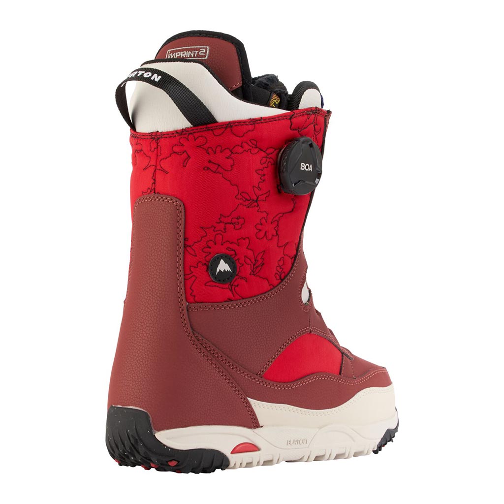 Burton 2023 Womens Limelight Boa Boots - Red/Stout White