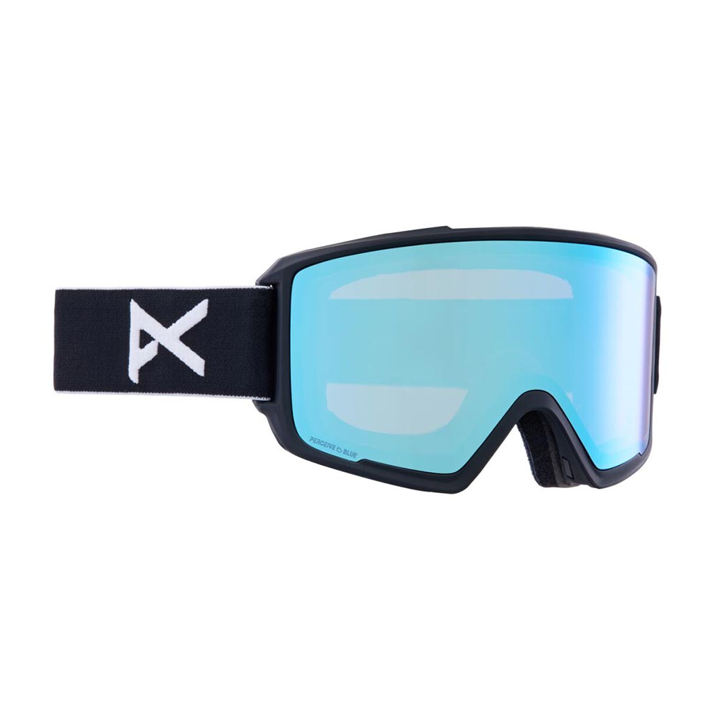 Anon M3 MFI Goggle + Extra Lens - Black/Variable Blue