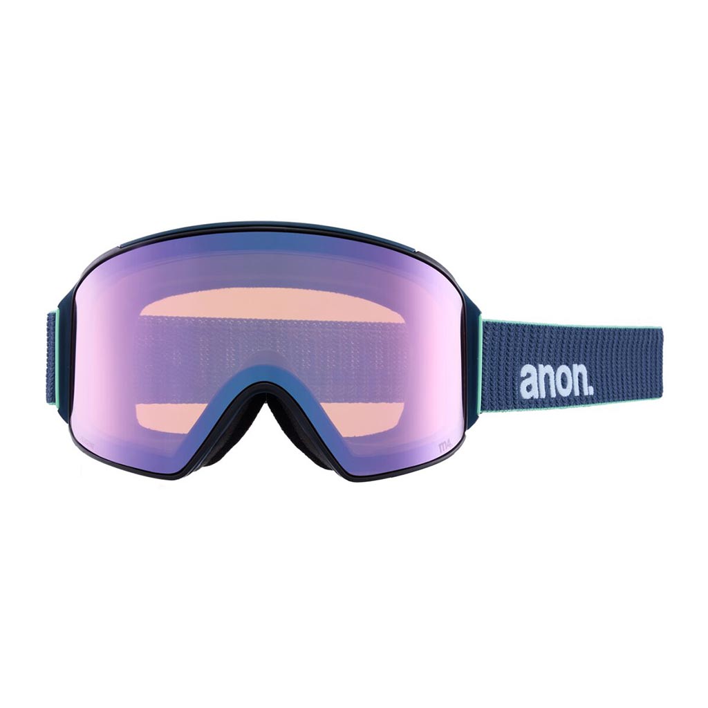 Anon 2023 M4 Cylindrical Goggle - Navy/Variable Blue
