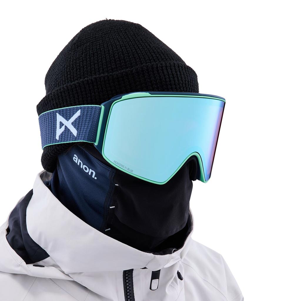 Anon 2023 M4 Cylindrical Goggle - Navy/Variable Blue