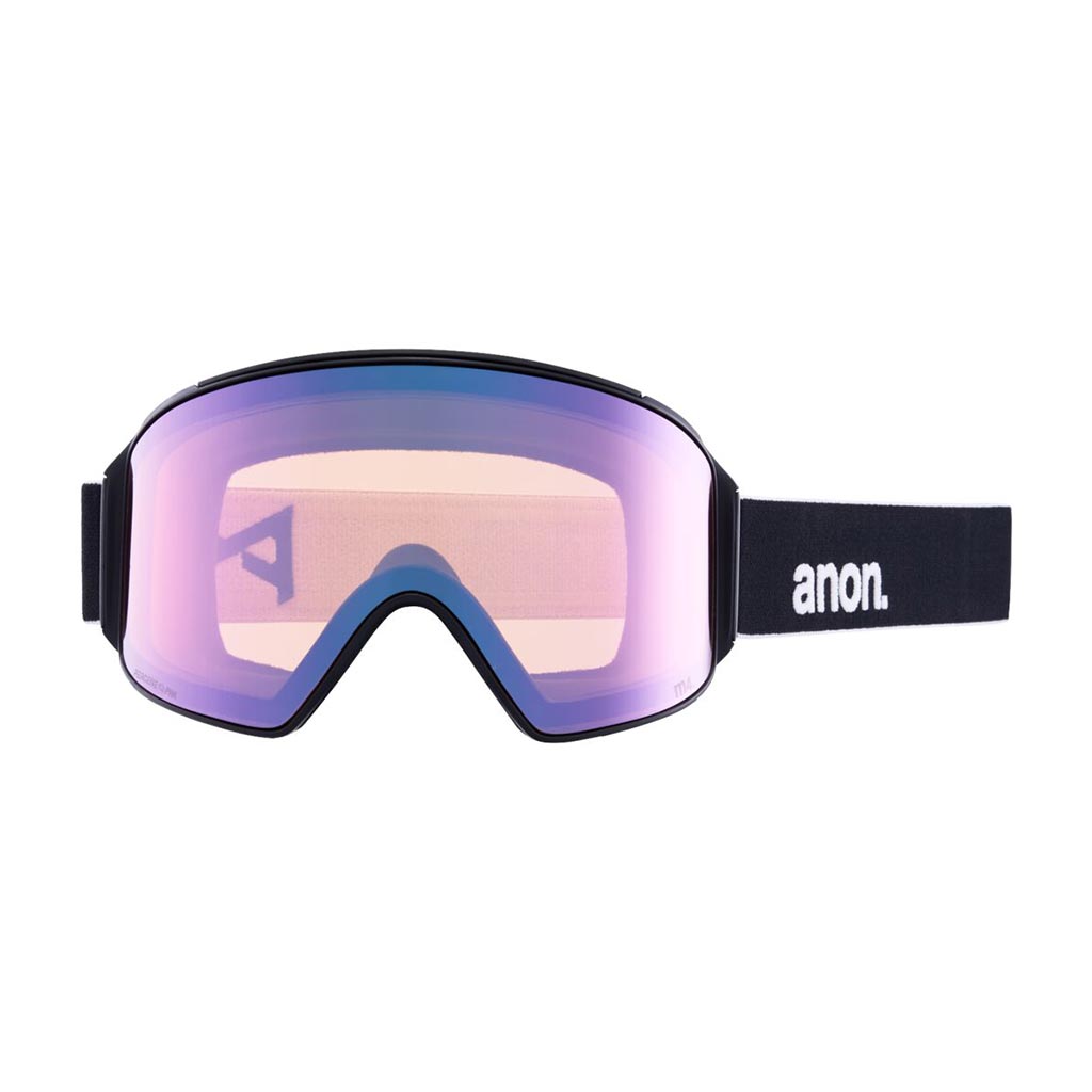 Anon M4 Cylindrical Goggle - Black/Variable Blue