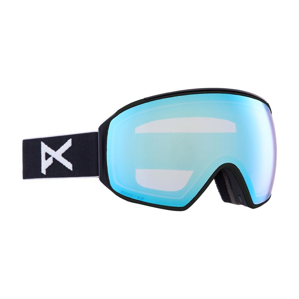 Anon M4 Low Bridge Toric Goggle - Black/Variable Blue