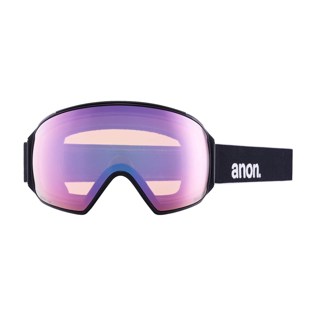 Anon M4 Low Bridge Toric Goggle - Black/Variable Blue