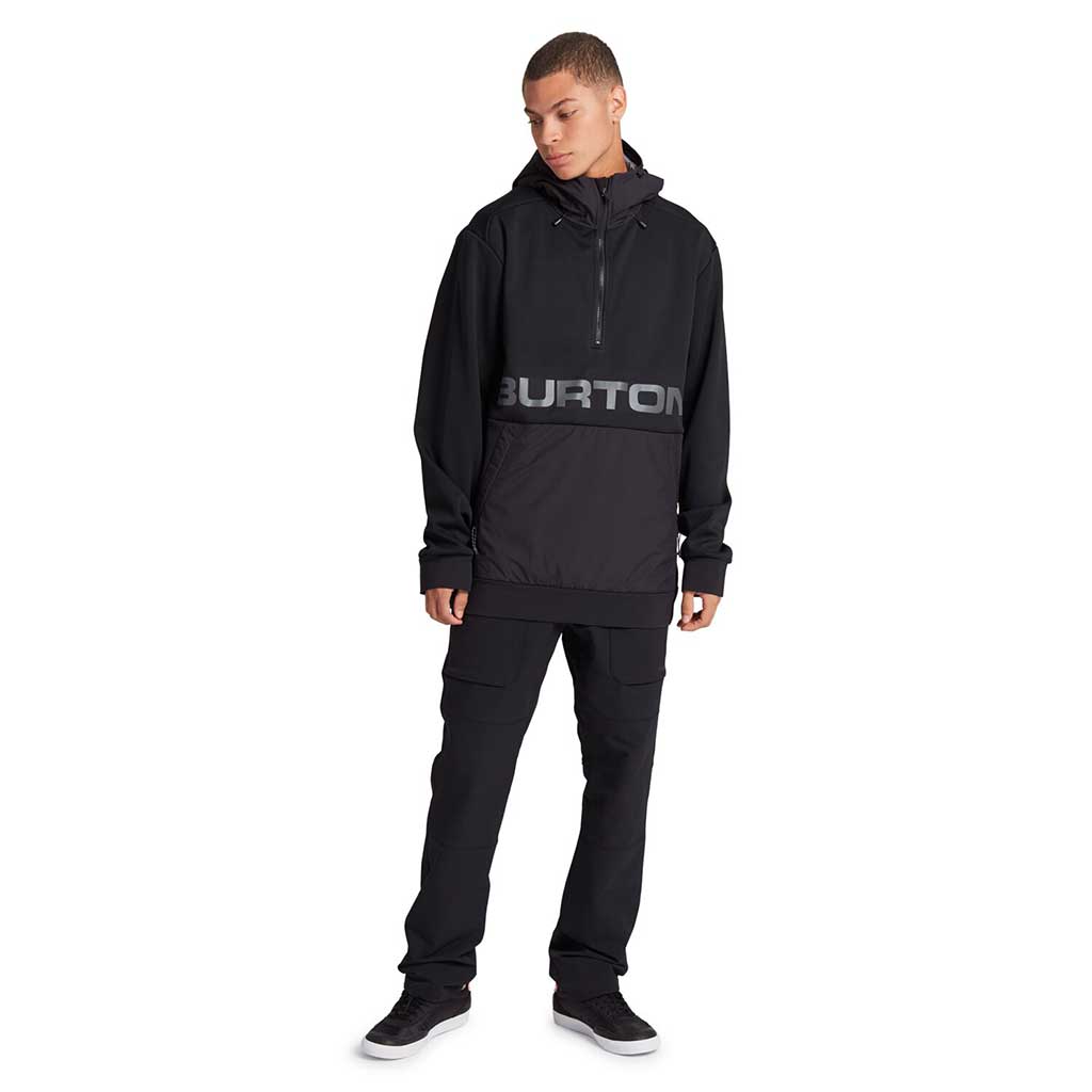 Burton Crown Weatherproof Performance Pullover - True Black