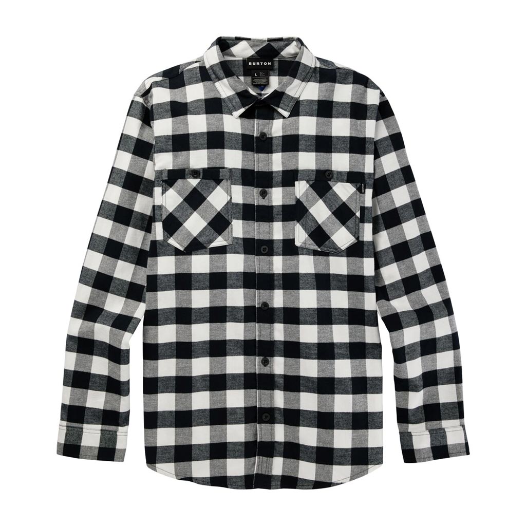 Burton Favourite Flannel - Stout White Buffalo Plaid