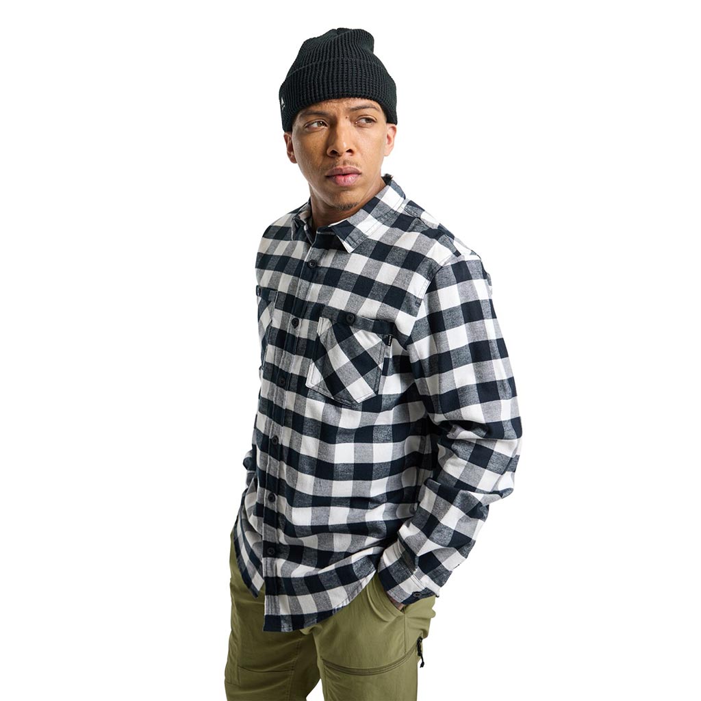 Burton Favourite Flannel - Stout White Buffalo Plaid