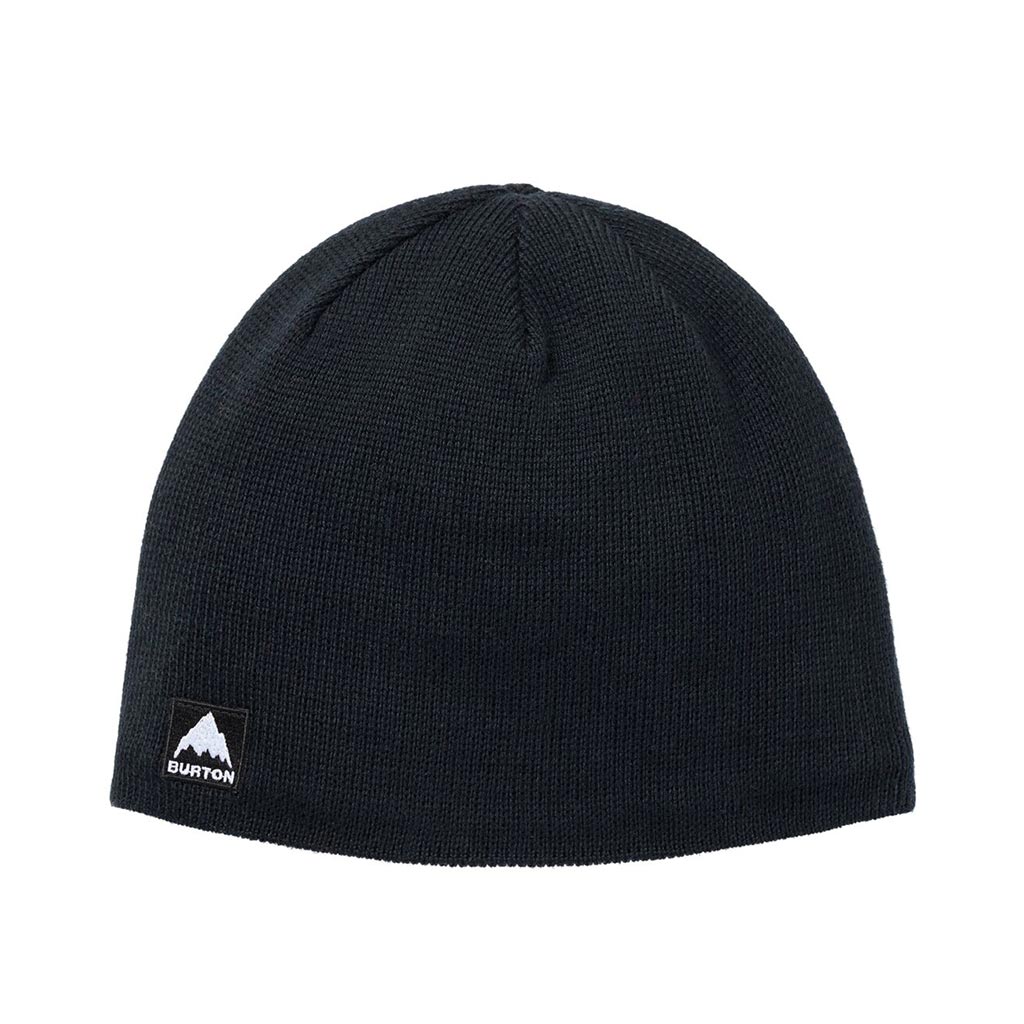 Burton Mountain High Fleece Lined Beanie - True Black