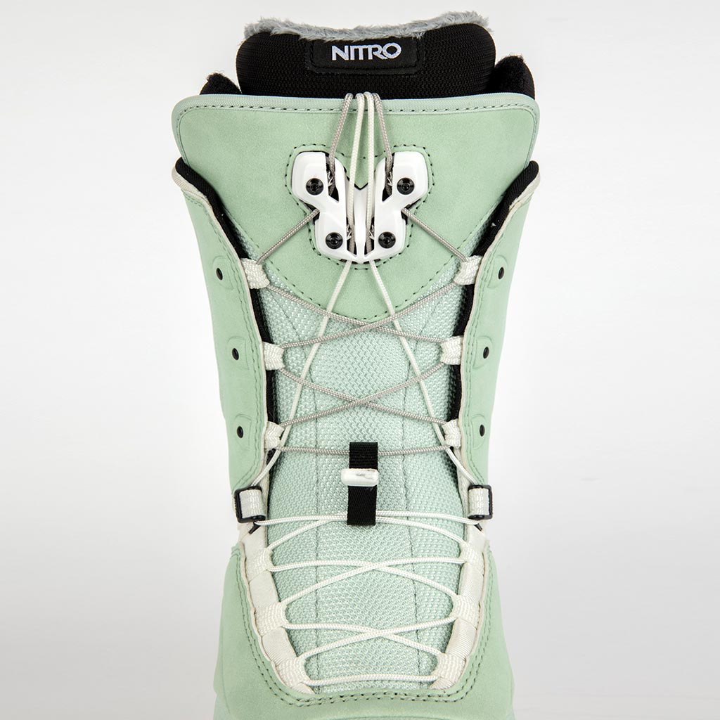 Nitro 2023 Crown TLS Womens Boots - Mint/White