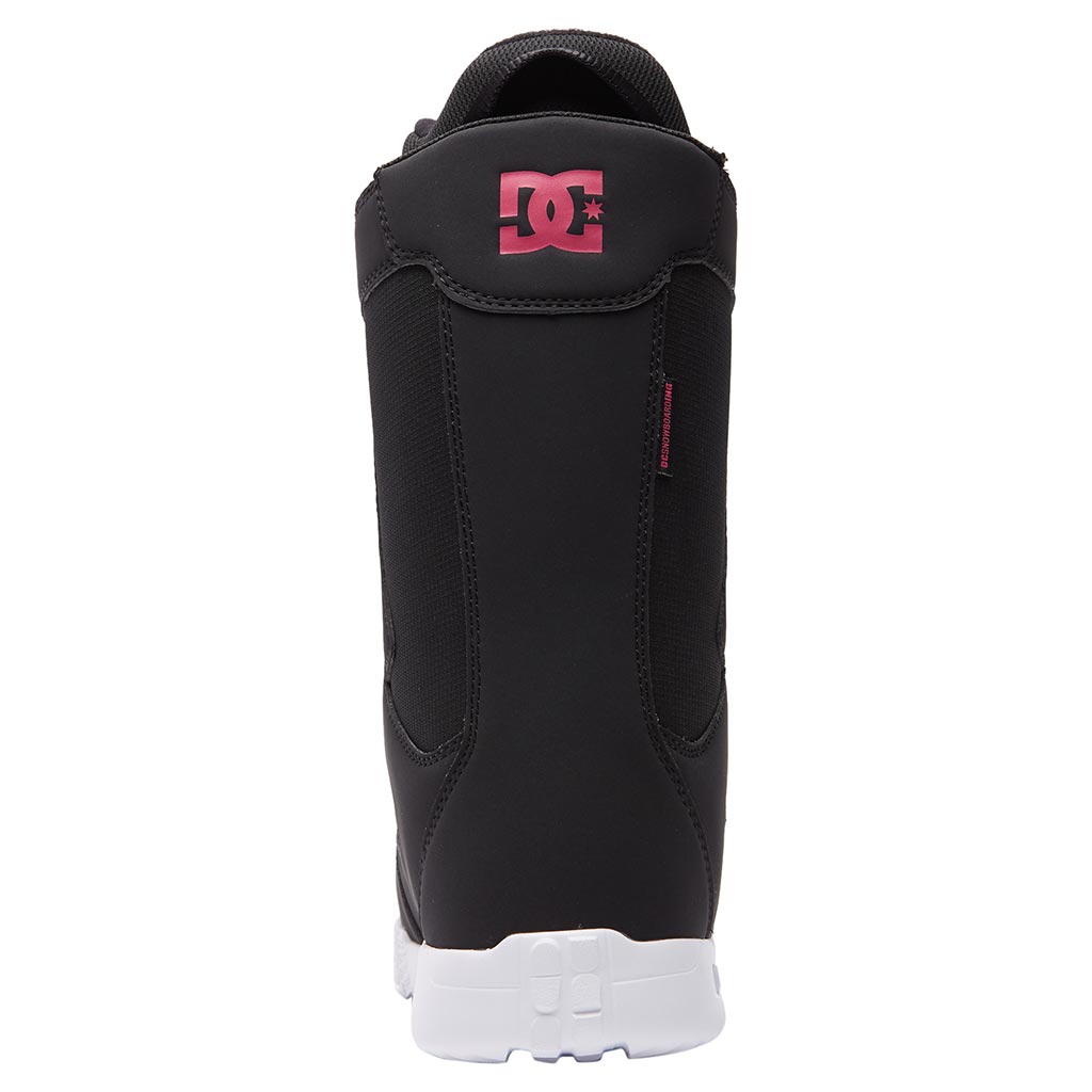 DC 2023 Womens Phase Boa Boots - Black/Pink
