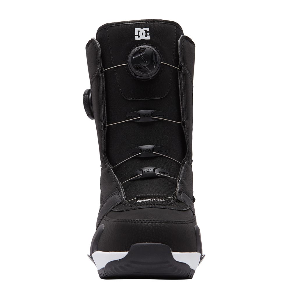 DC 2023 Womens Lotus Step On Boots - Black/White/Black