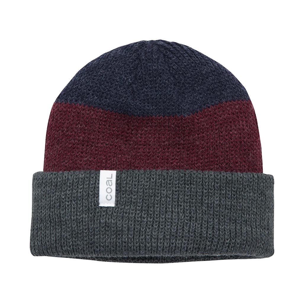 Coal The Frena Kids Beanie - Charcoal Stripe