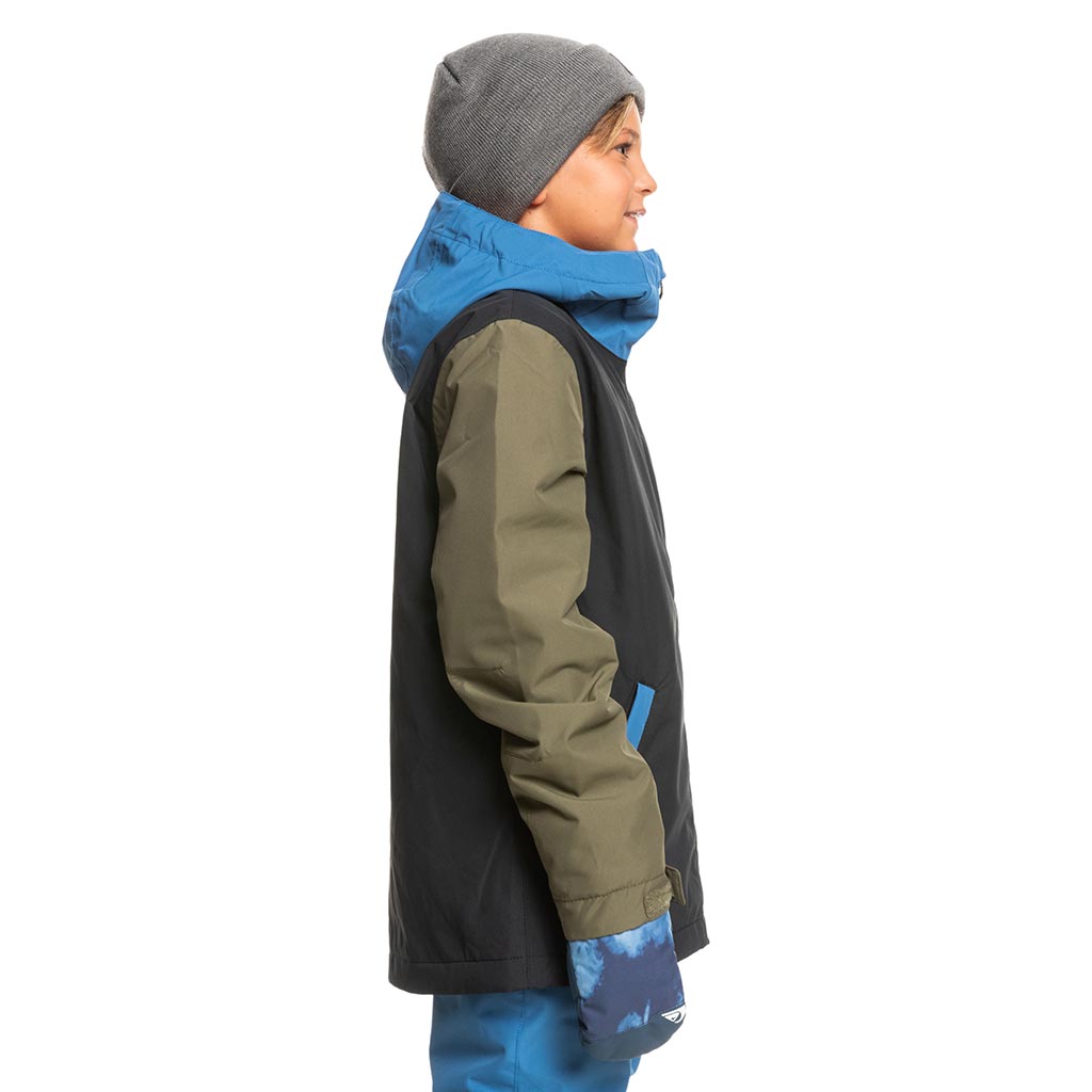Quiksilver 2023 Youth In The Hood Jacket - Black