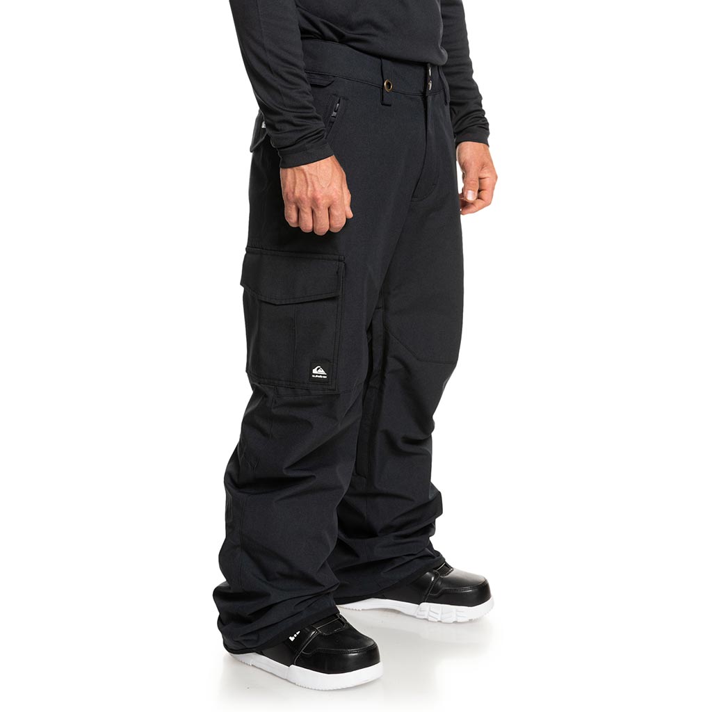 Quiksilver 2023 Porter Shell Pant - Black Heather