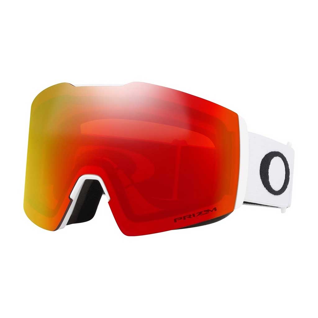 Oakley Fall Line XL Prizm Snow Goggle - White/Torch