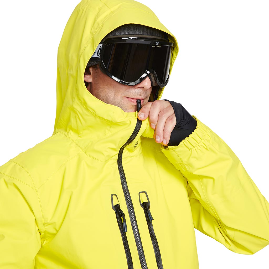 Volcom 2023 Gore-Tex Guide Jacket - Citron