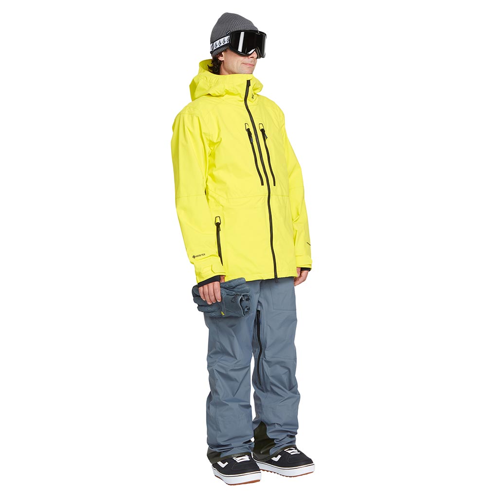 Volcom 2023 Gore-Tex Guide Jacket - Citron