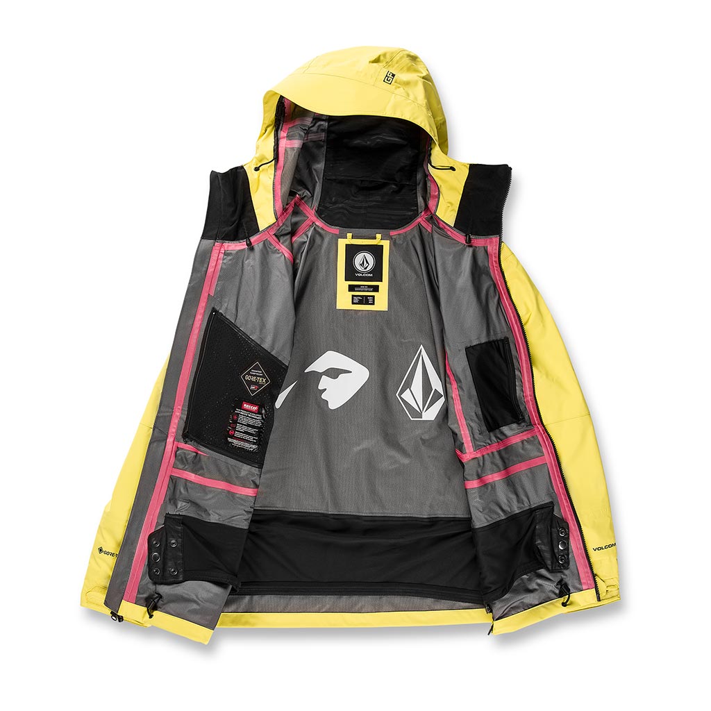 Volcom 2023 Gore-Tex Guide Jacket - Citron