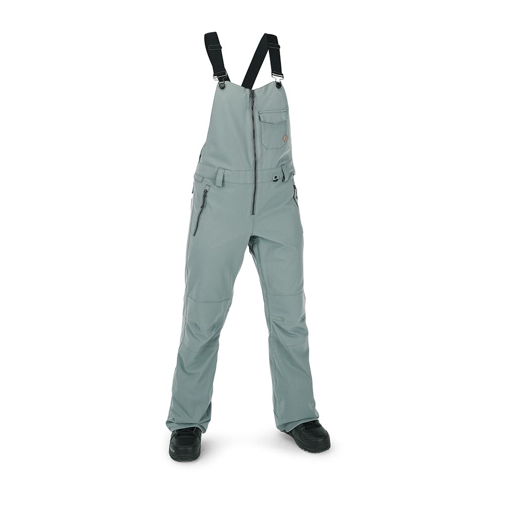 Volcom 2023 Womens Swift Bib Pant - Green Ash