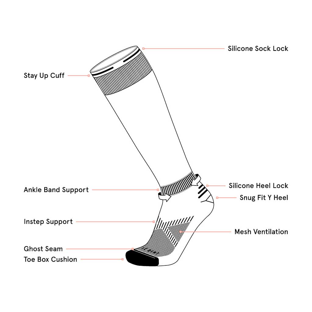 Le Bent Elyse Saugstad Snow Socks - Teal