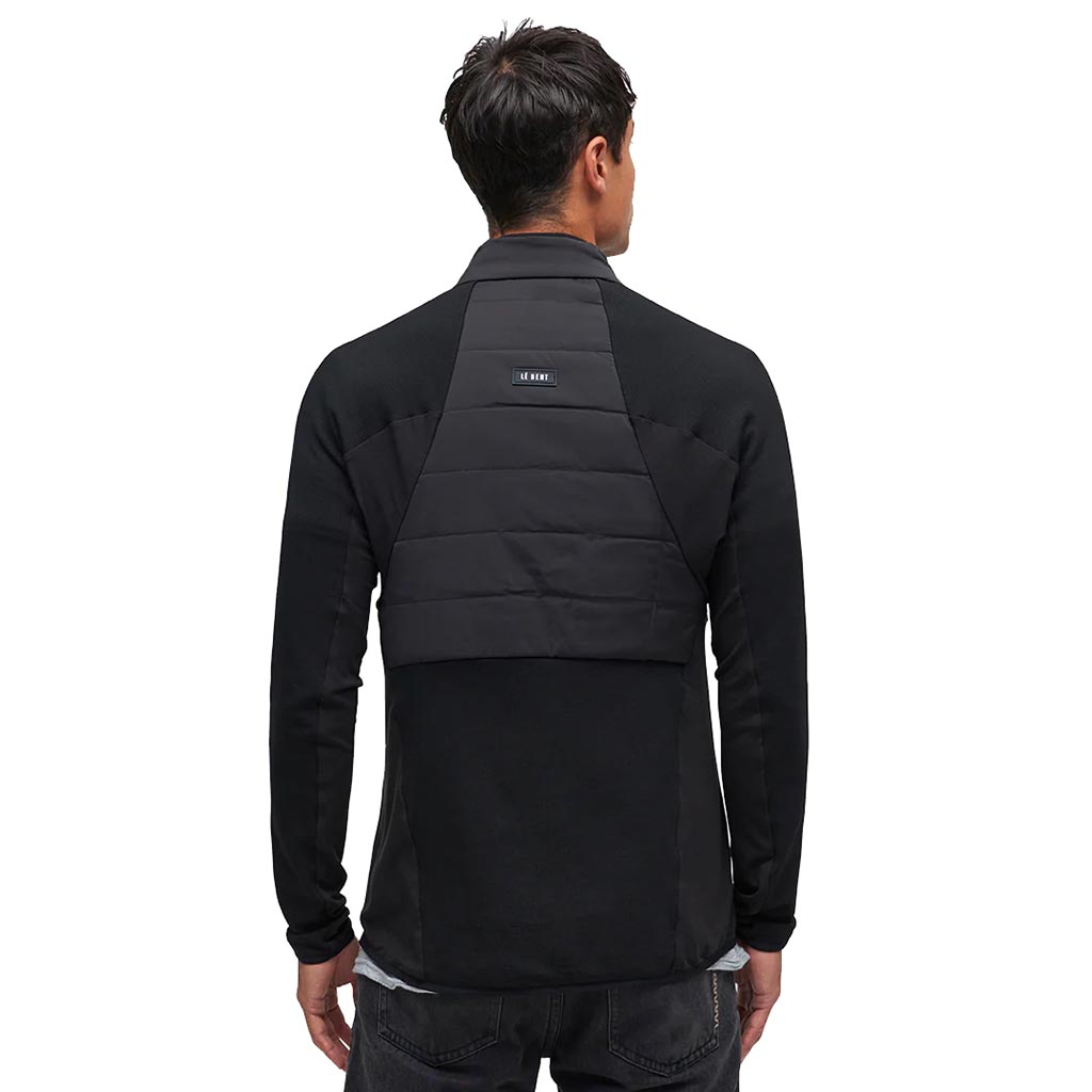 Le Bent Pramecou Wool Insulated Hybrid Jacket - Black
