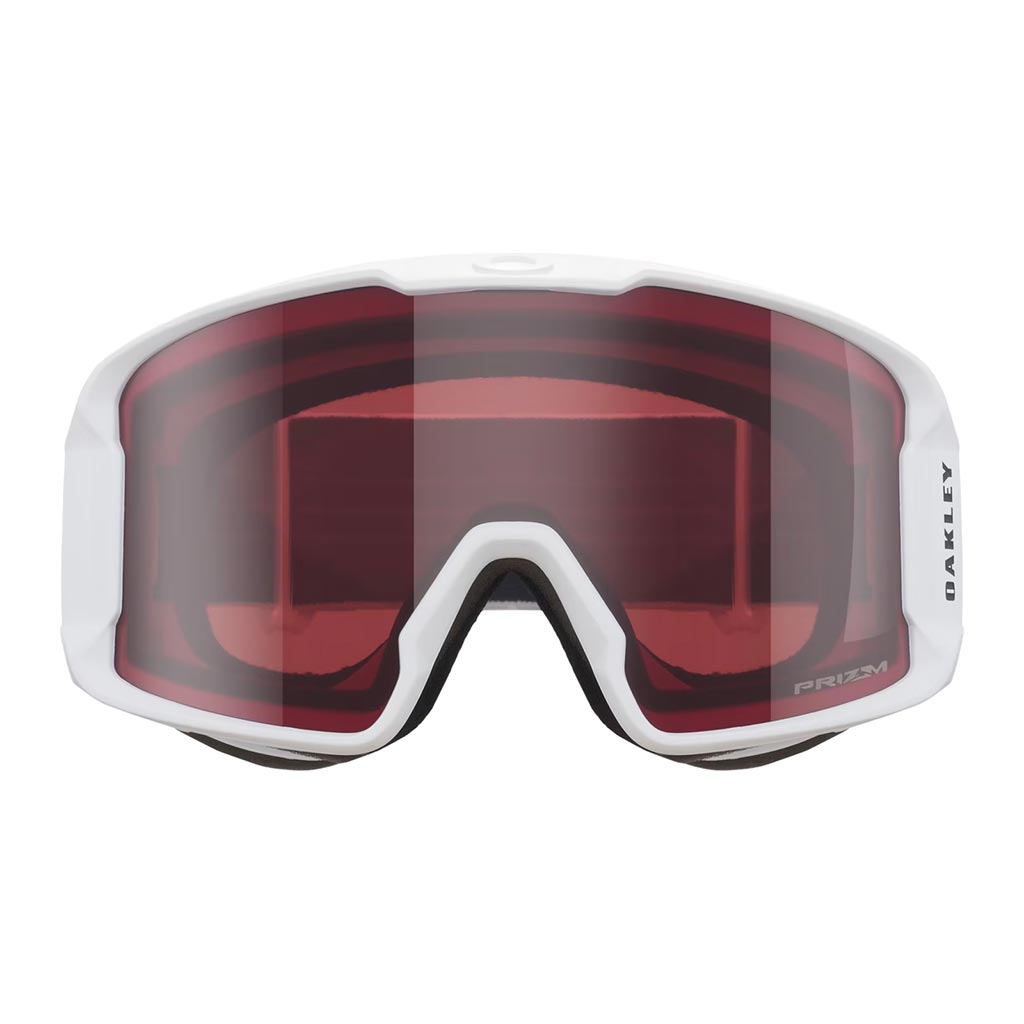 Oakley Line Miner L Goggle - Matte White/Garnet