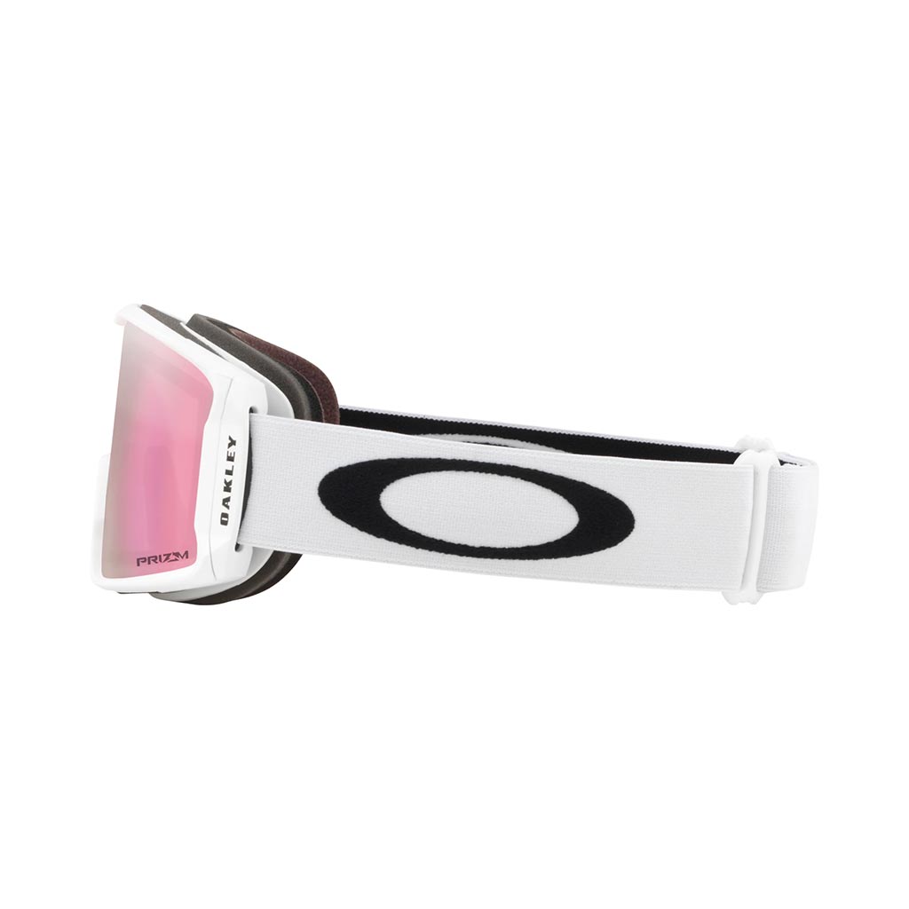 Oakley Line Miner XM/M Goggles - Matte White/Prizm Hi Pink
