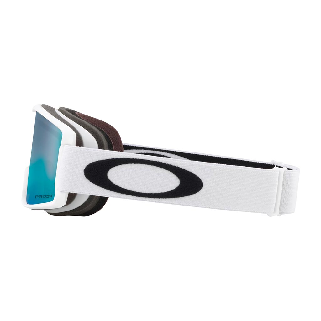 Oakley Line Miner Small Prizm Snow Goggle - Matte White/Sapphire