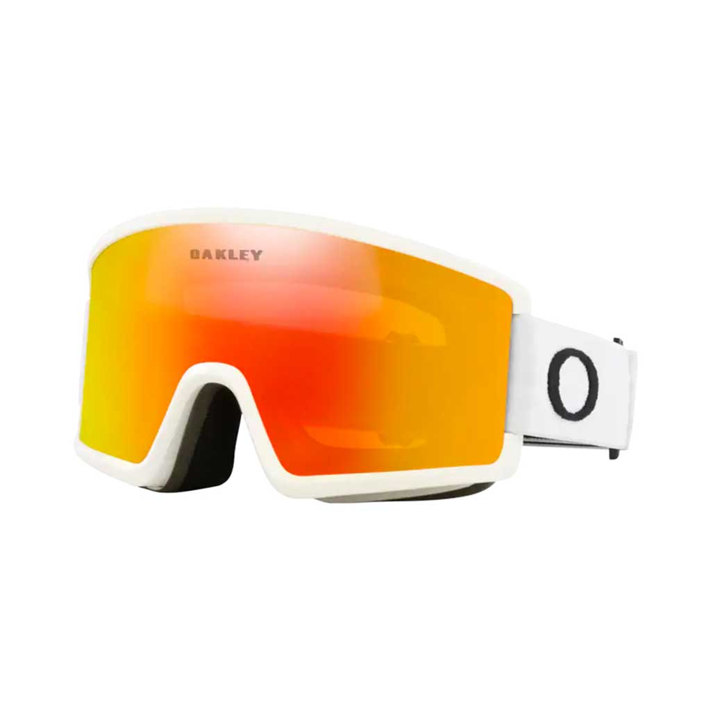 Oakley Target Line M Goggle - Matte White/Fire Iridium