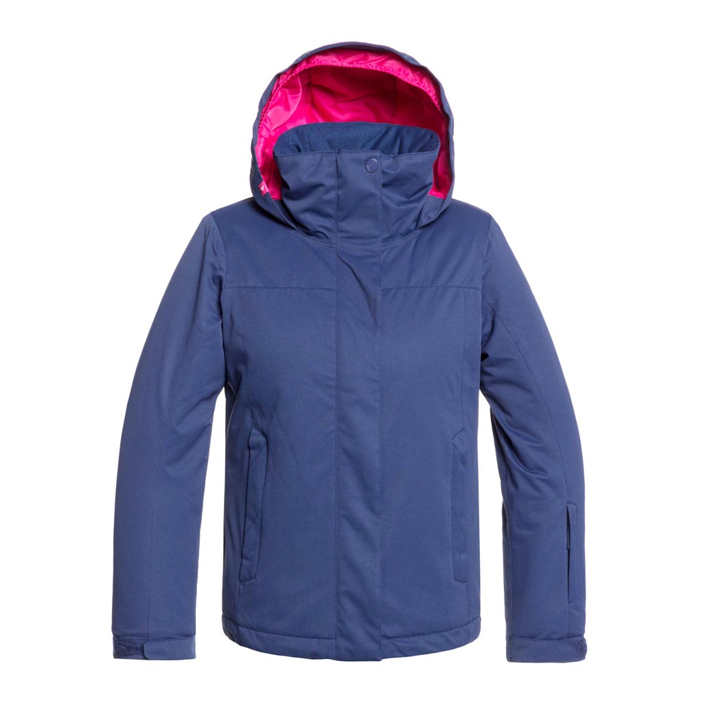 Roxy 2020 Girls Jetty Snow Jacket Solid - Medieval Blue - Sale