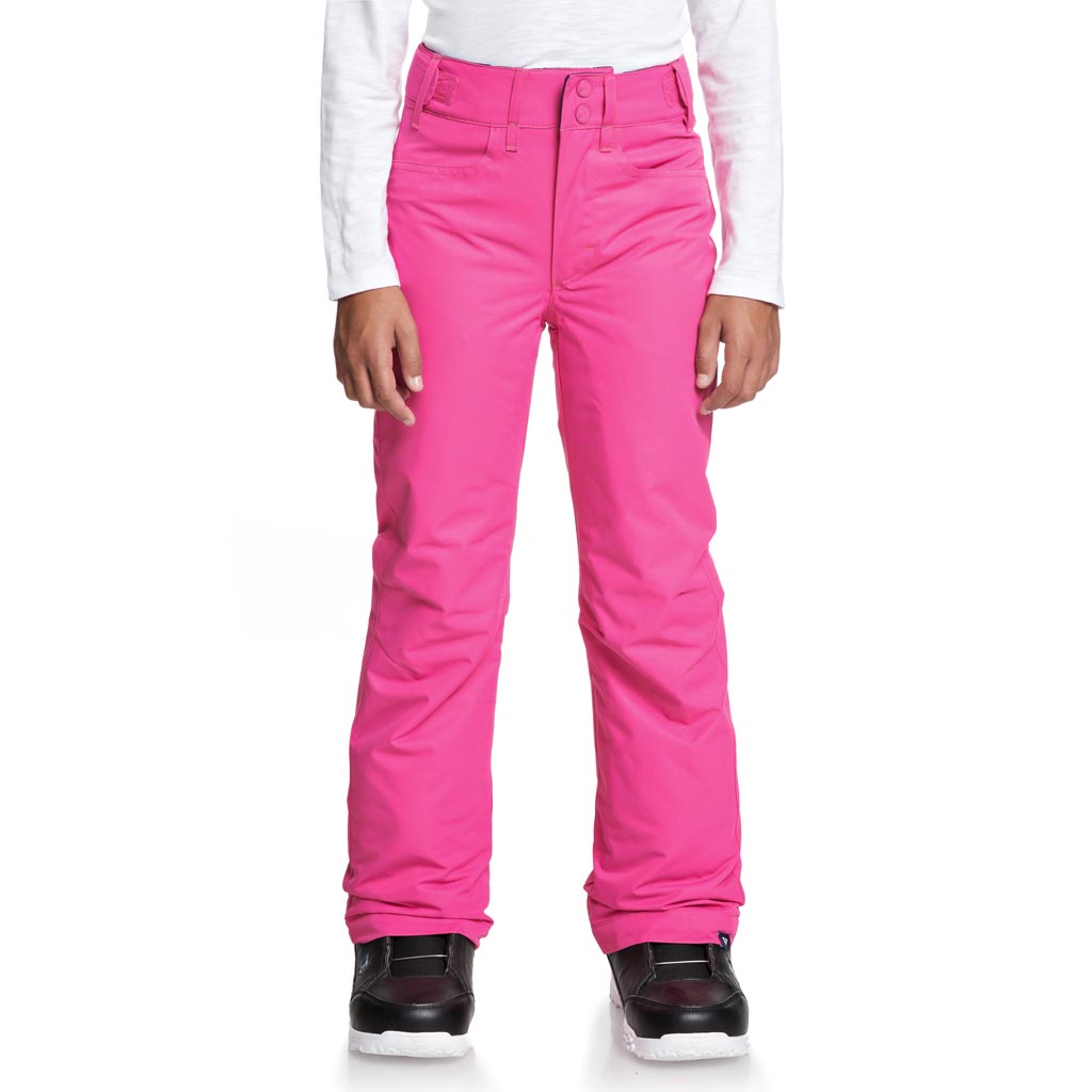Roxy 2020 Girls Backyard Snow Pant - Beetroot Pink - 10/M
